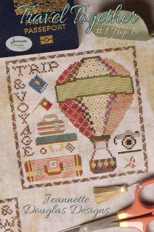 Travel Together #1 Trip And Voyage - Cross Stitch Pattern