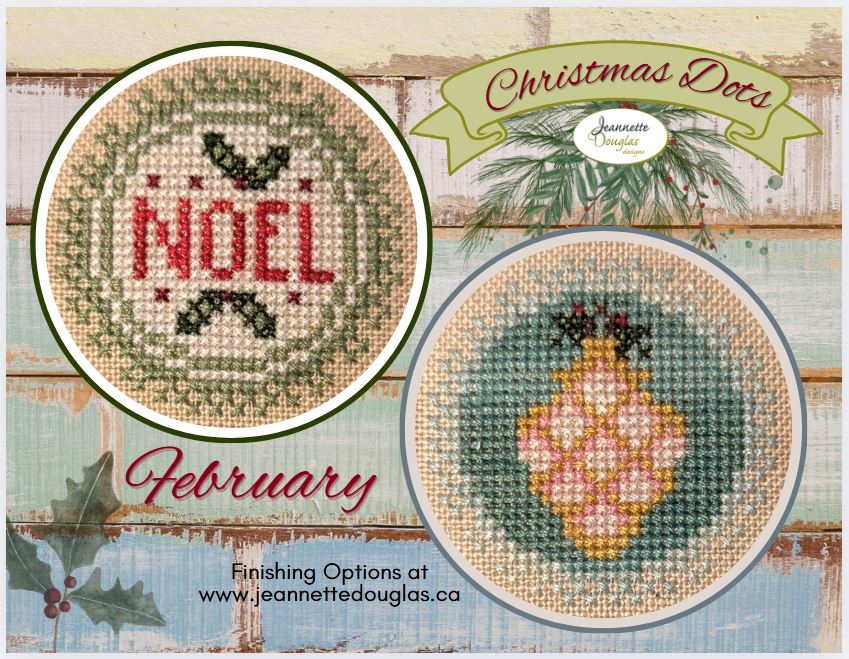 Christmas Dot February - Cross Stitch Pattern