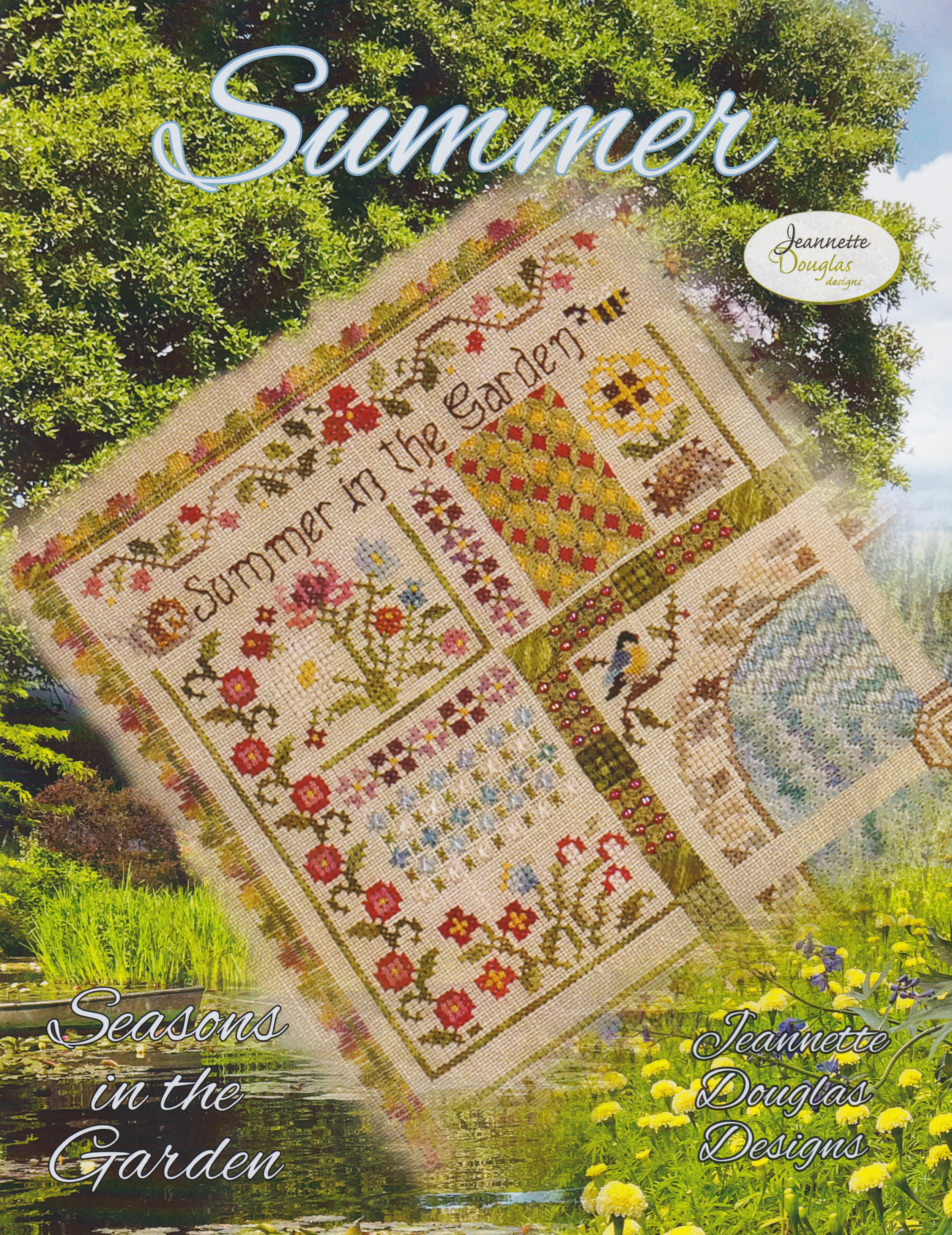 Summer - Seasons In The Garden - Cross Stitch Pattern