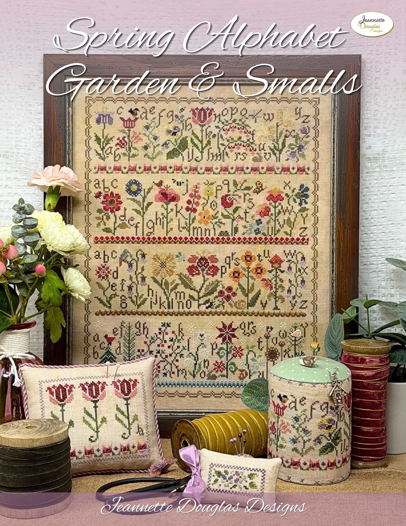 Spring Alphabet Garden & Smalls - Cross Stitch Pattern