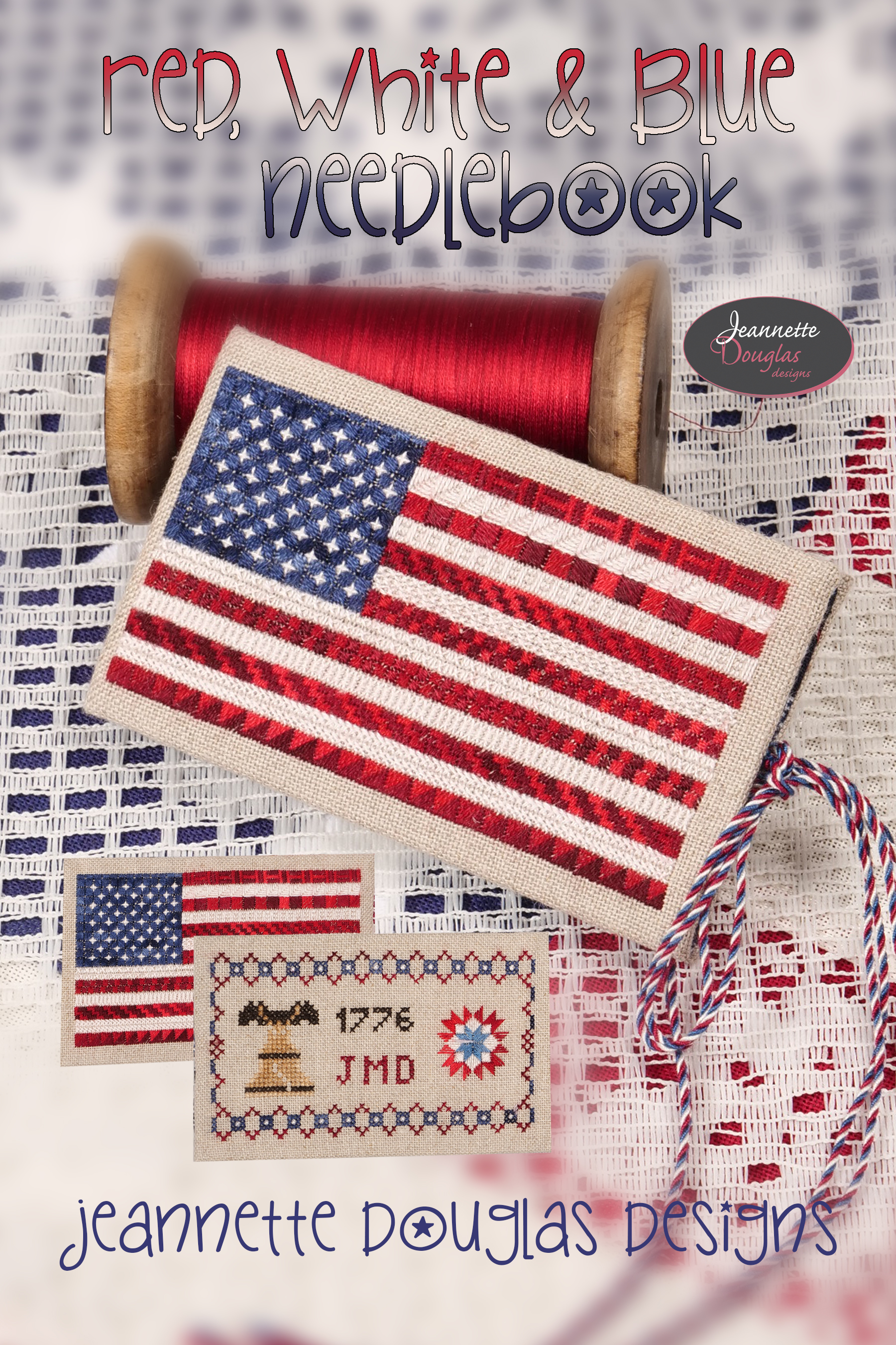 Patriotic Sampler 2 - Cross Stitch Pattern