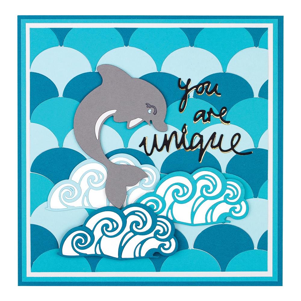 Happy Little Dolphin - Clear Stamp