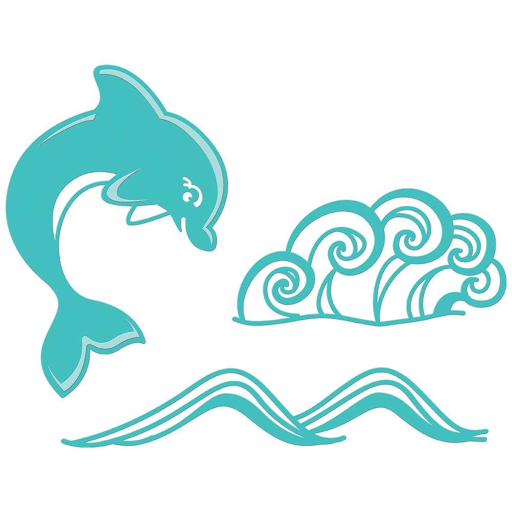 Happy Little Dolphin - Clear Stamp