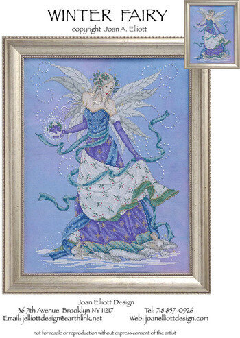 Winter Fairy - PDF Cross Stitch Pattern