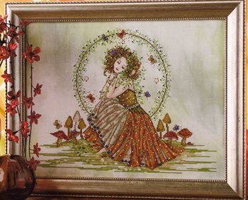 Earth Goddess - Cross Stitch Pattern