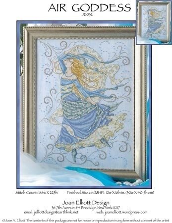 Air Goddess - Cross Stitch Pattern