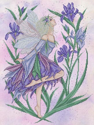 Iris Fairy - Cross Stitch Pattern