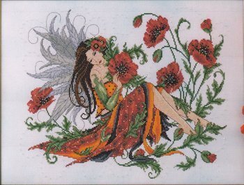 Poppy Fairy - Cross Stitch Pattern