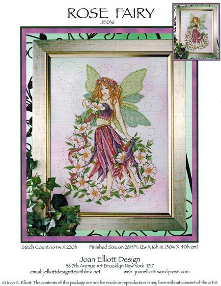 Rose Fairy - Cross Stitch Pattern