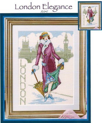 London Elegance - PDF Cross Stitch Pattern