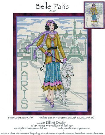 Belle Paris - Cross Stitch Pattern