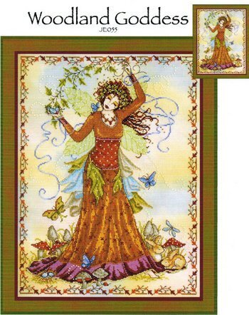Woodland Goddess - PDF Cross Stitch Pattern