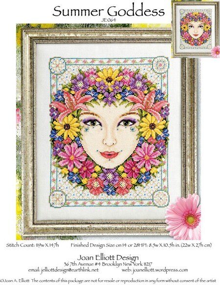 Summer Goddess - Cross Stitch Pattern