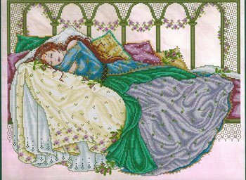 Sleeping Beauty - Cross Stitch Pattern
