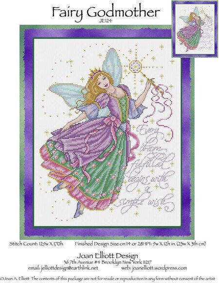 Fairy Godmother - PDF Cross Stitch Pattern