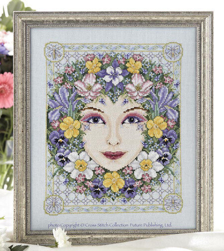 Spring Goddess - Cross Stitch Pattern