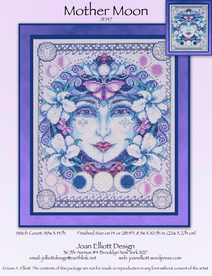 Mother Moon - Cross Stitch Pattern