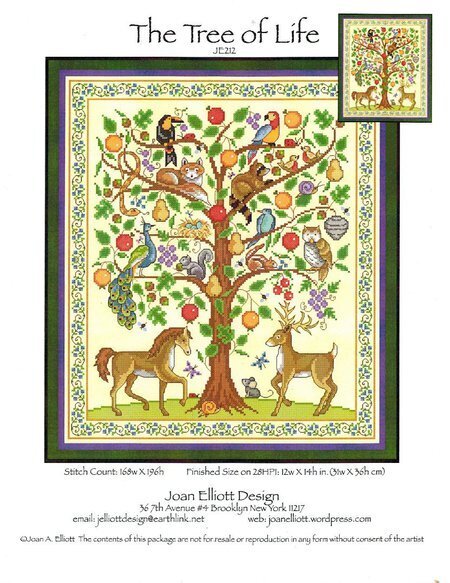 Tree of Life - Cross Stitch Pattern