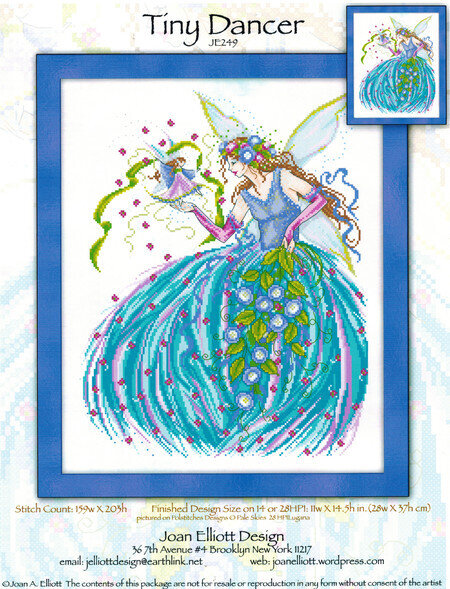 Tiny Dancer - PDF Cross Stitch Pattern