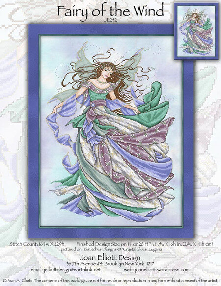 Fairy of the Wind - PDF Cross Stitch Pattern