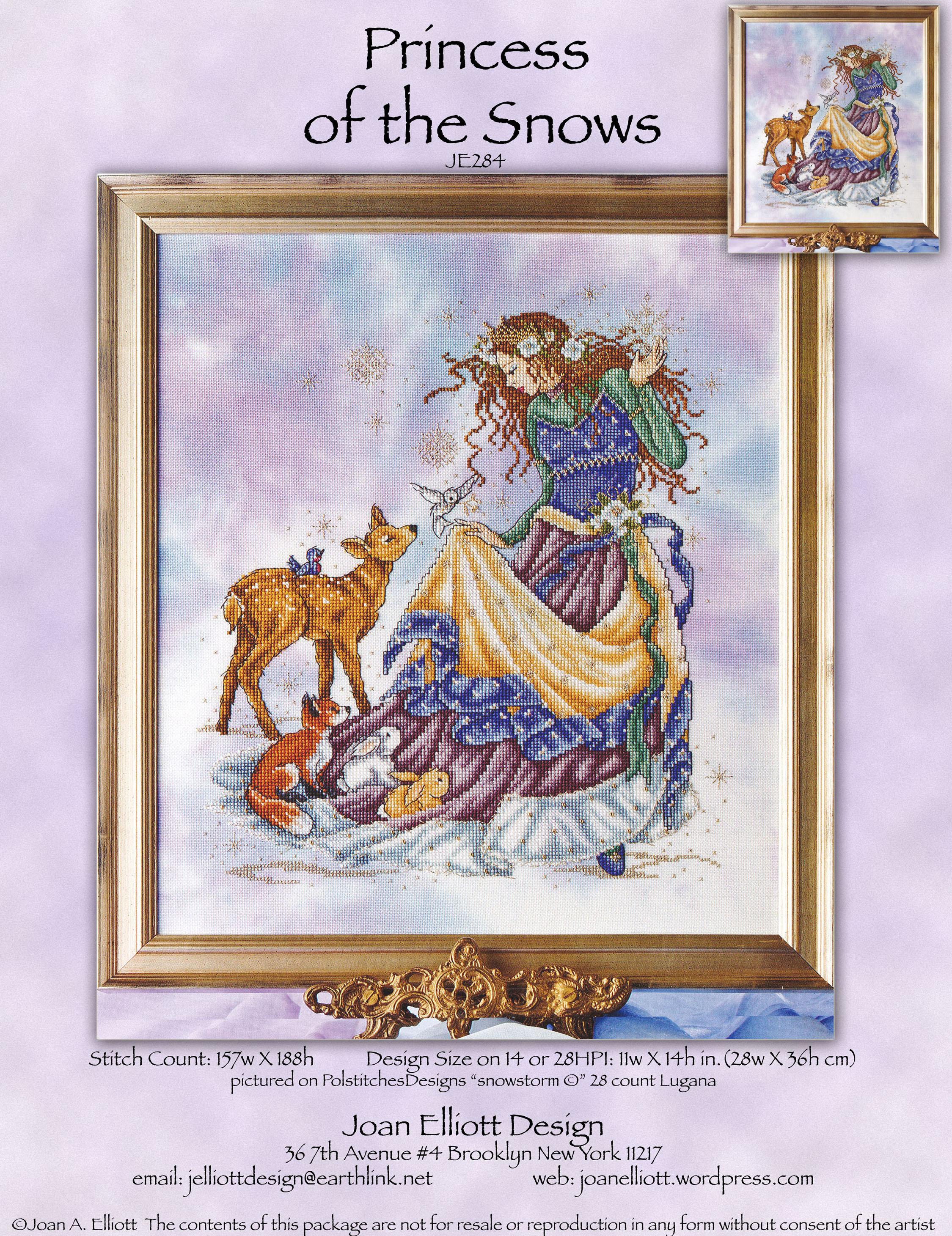 Princess of the Snows - Cross Stitch Pattern