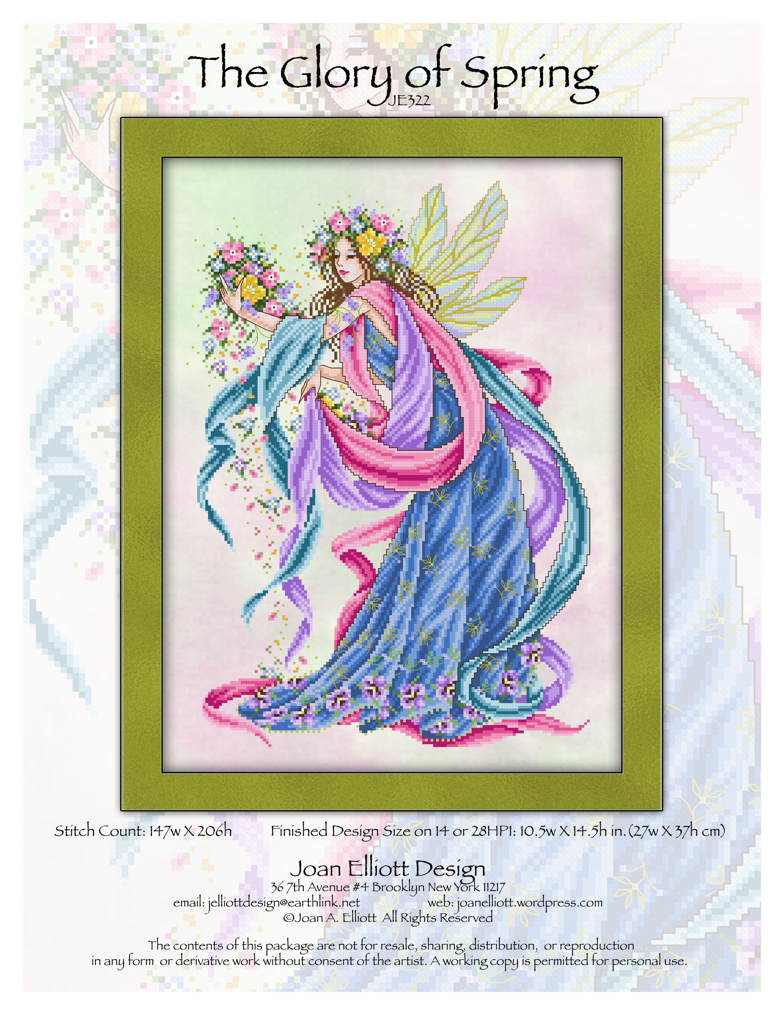 The Glory Of Spring - Cross Stitch Pattern
