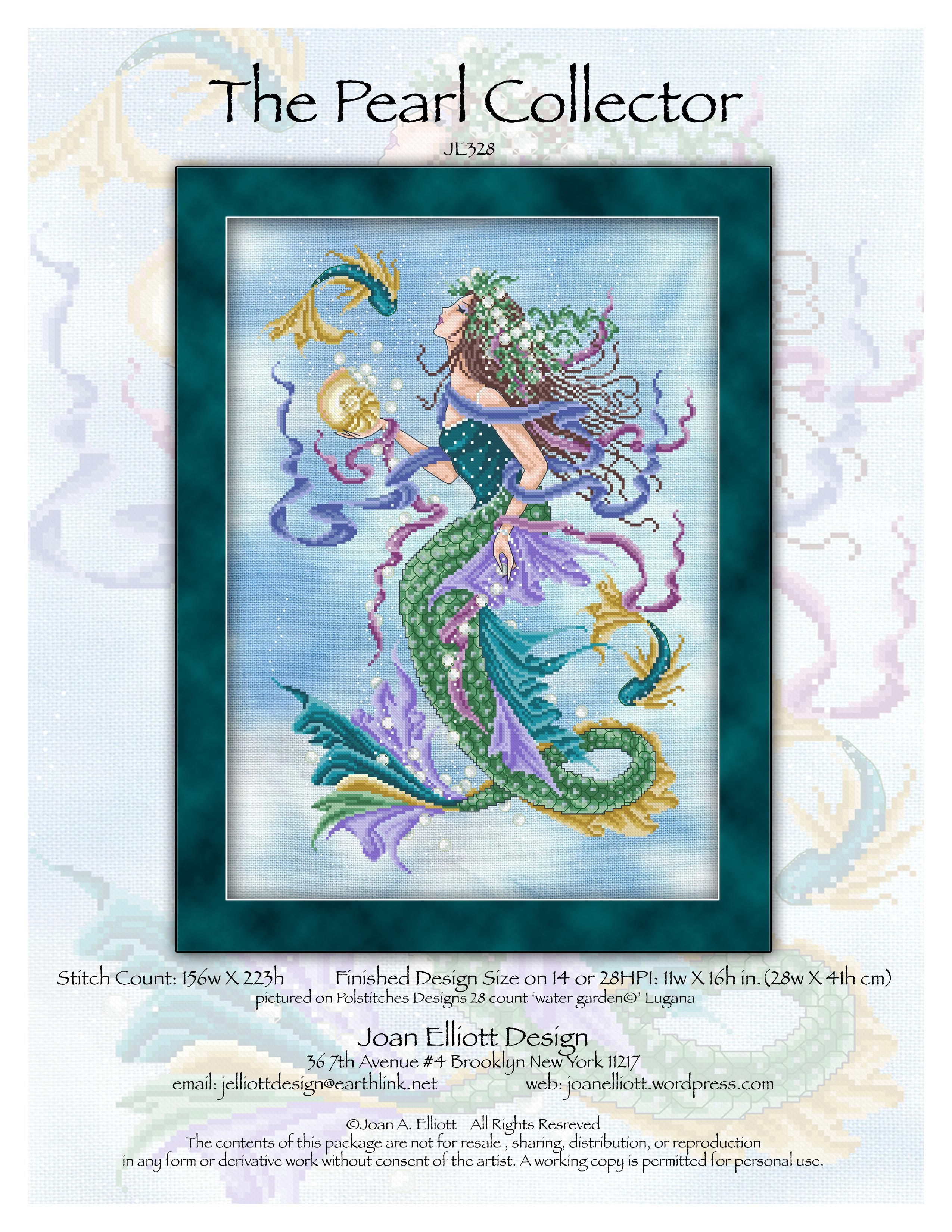 The Pearl Collector - Cross Stitch Pattern