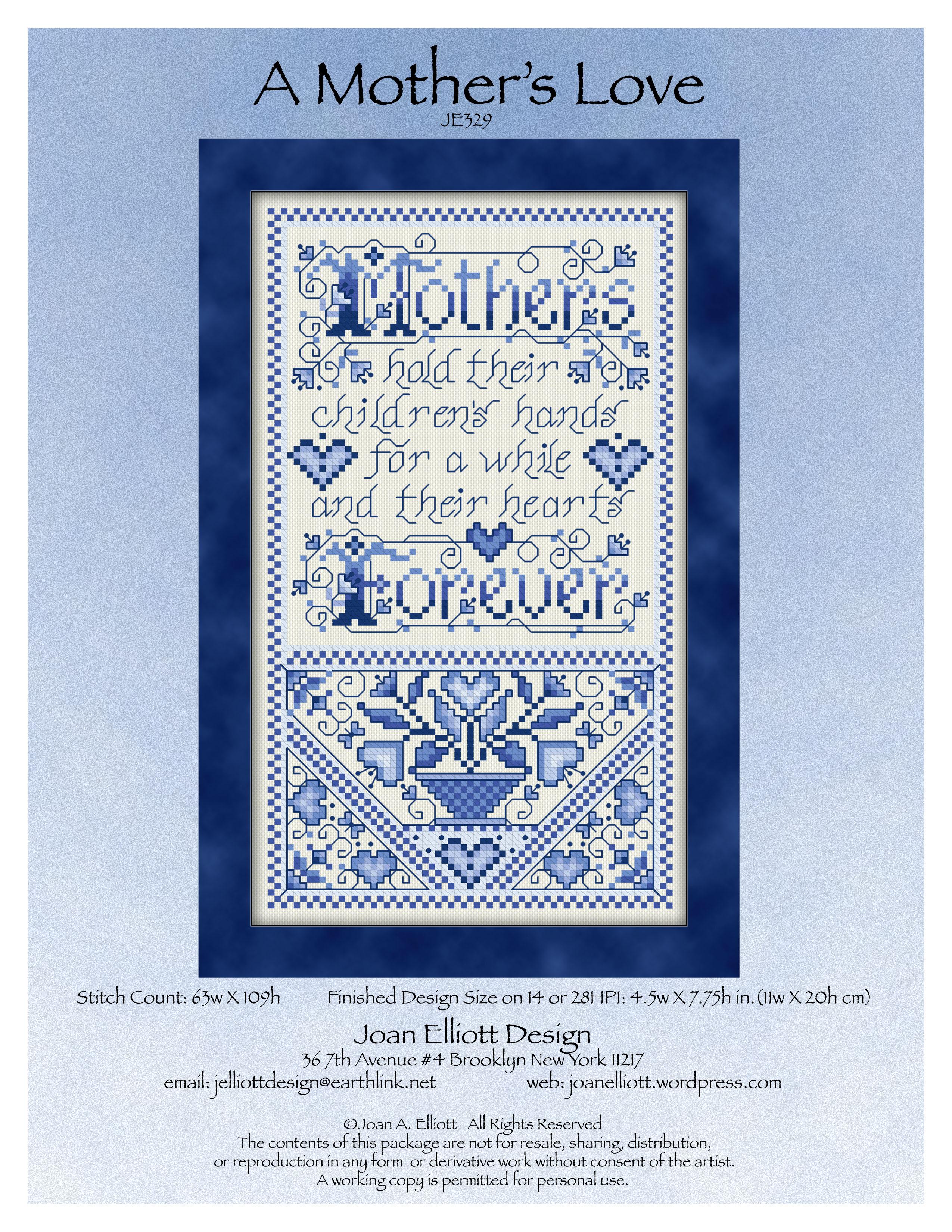 A Mother's Love - PDF Cross Stitch Pattern