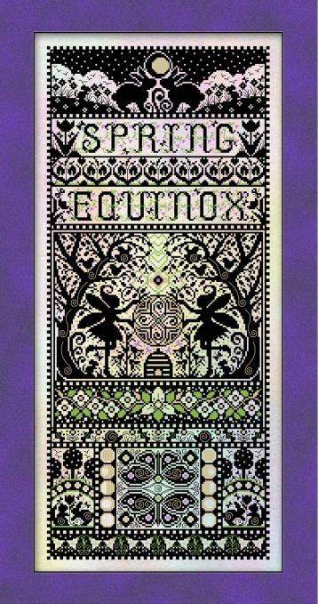 Spring Equinox - Cross Stitch Pattern