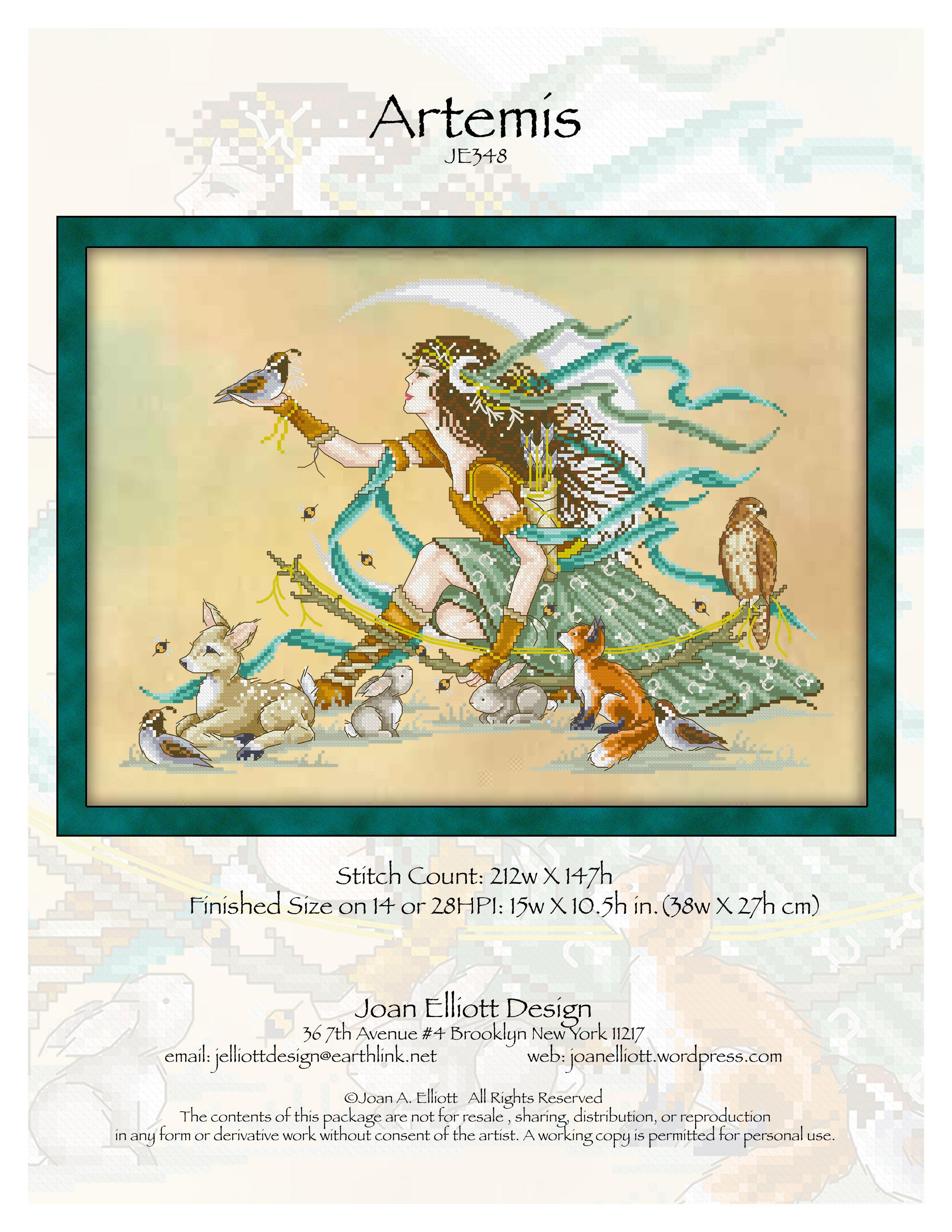 Artemis - Cross Stitch Pattern