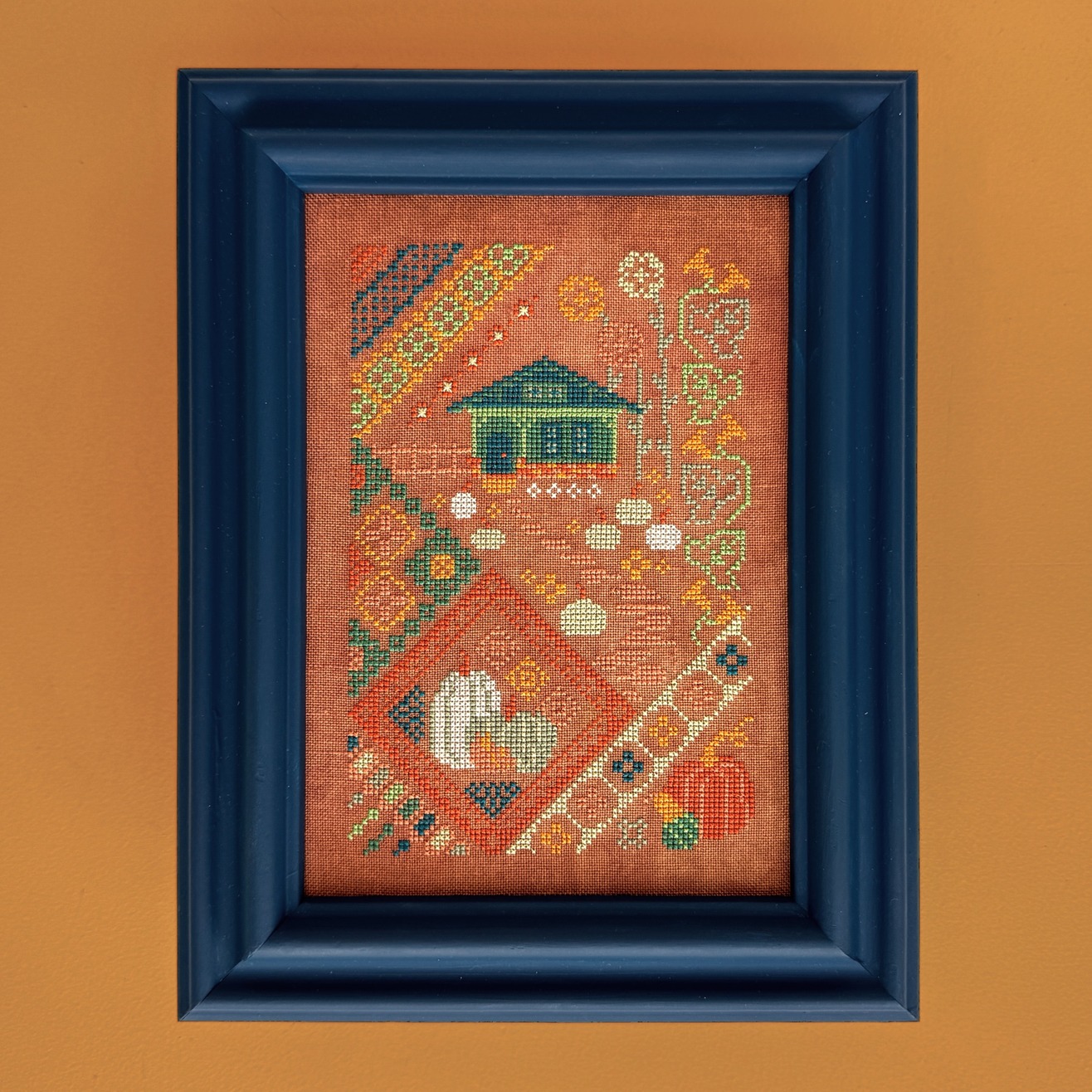 Green Bungalow - Cross Stitch Pattern