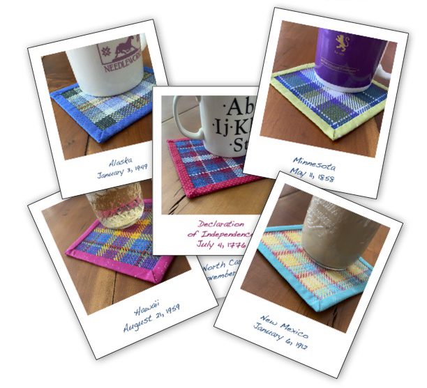 Statehood Coasters & More - Cross Stitch Pattern