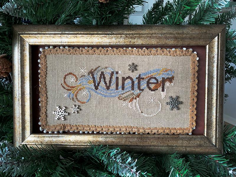 Winter Flourish - Cross Stitch Pattern
