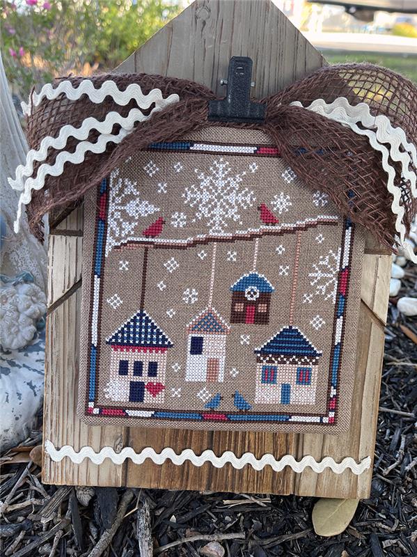 Winter Cottages - Cross Stitch Pattern