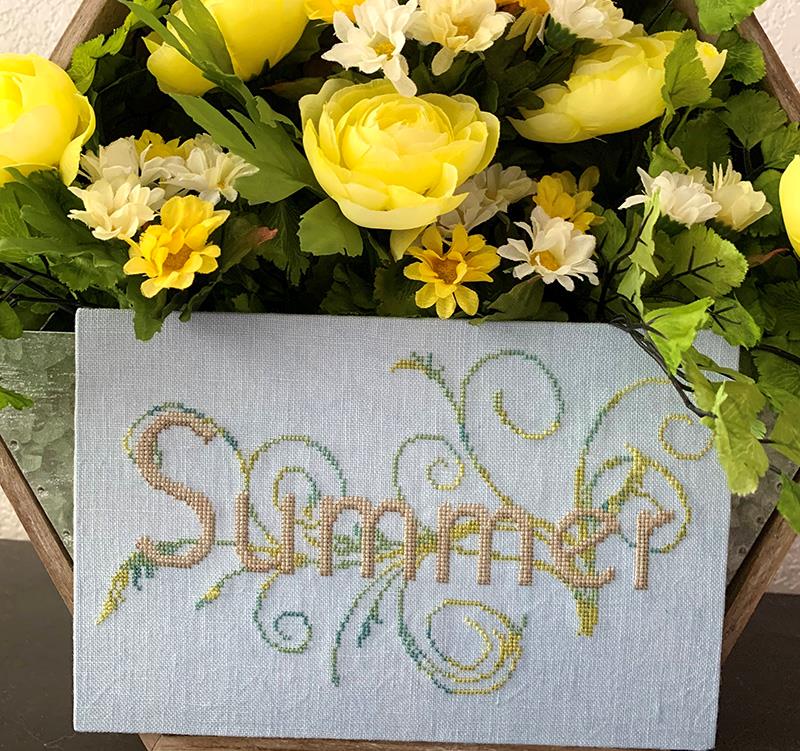 Summer Flourish - Cross Stitch Pattern