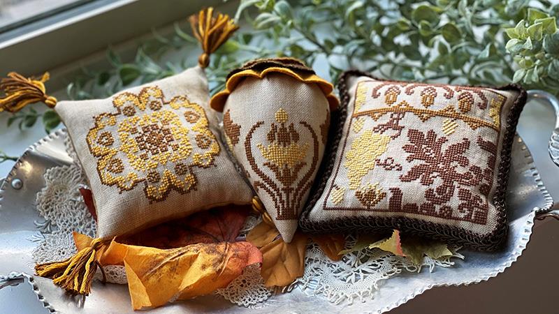 Samplings of Lace - Autumn - Cross Stitch Pattern