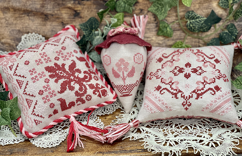Samplings of Lace Spring - Cross Stitch Pattern