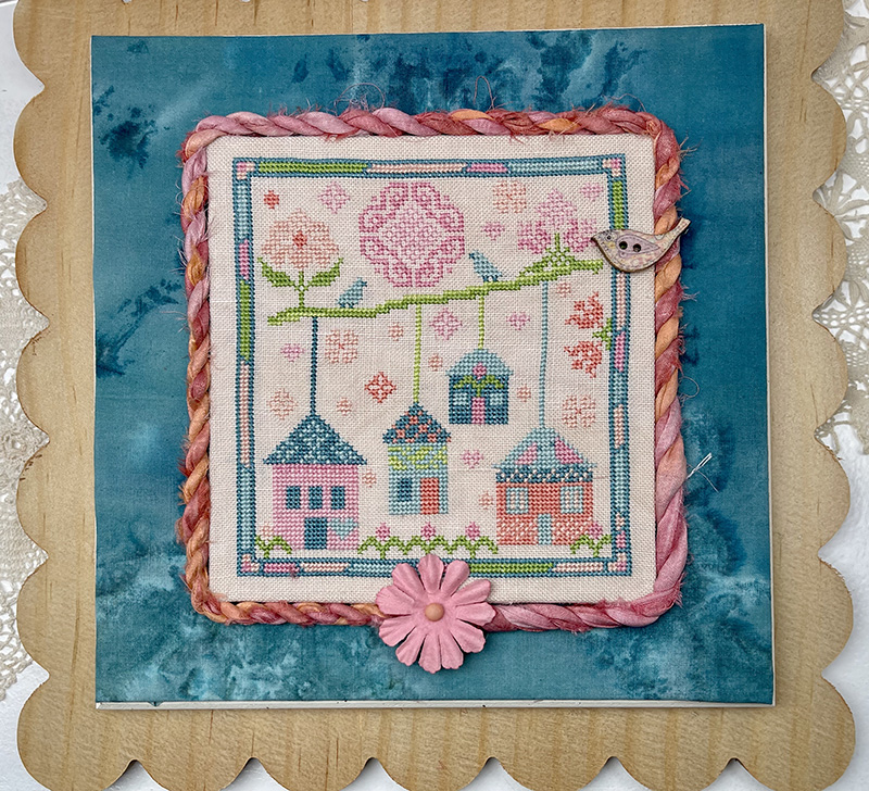Spring Cottages - Cross Stitch Pattern