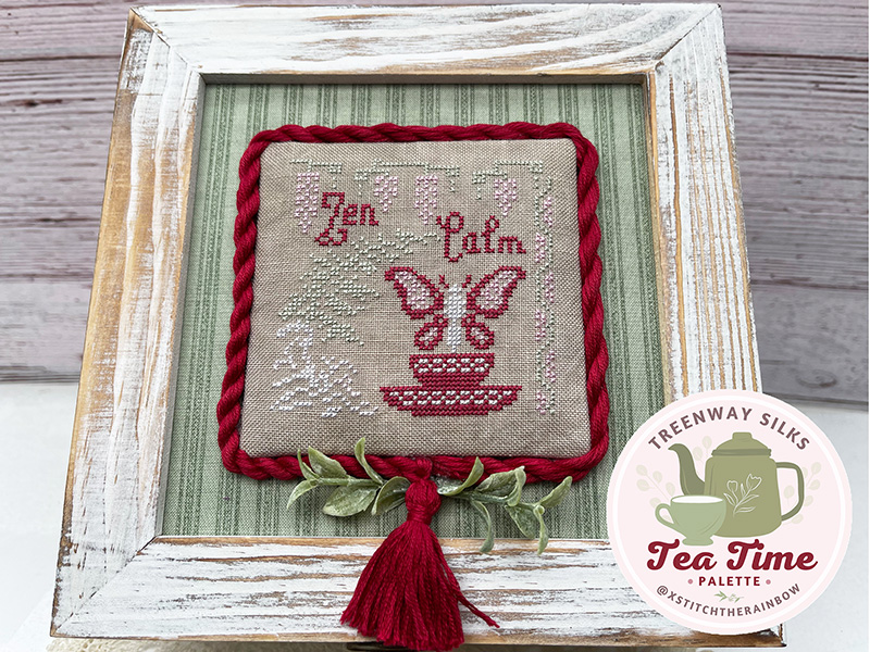 Calm - Tea Time - Cross Stitch Pattern