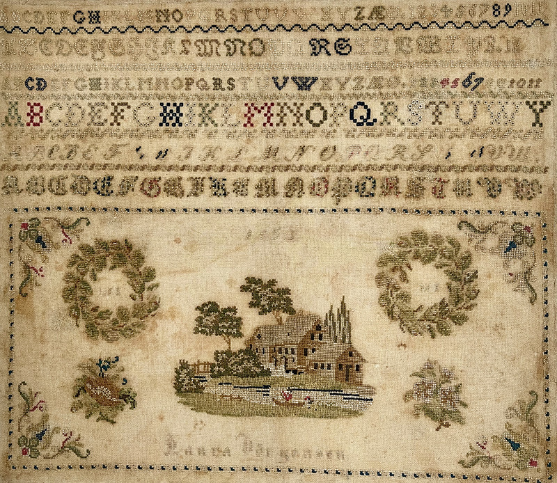 Laura Vorgensen 1853 - Cross Stitch Pattern