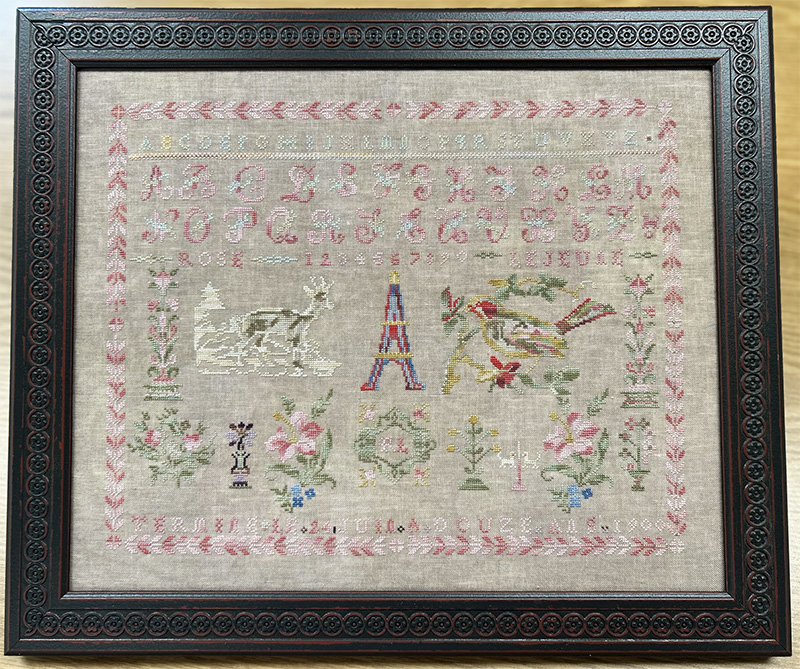 Rose Lejeune 1900 - Cross Stitch Pattern