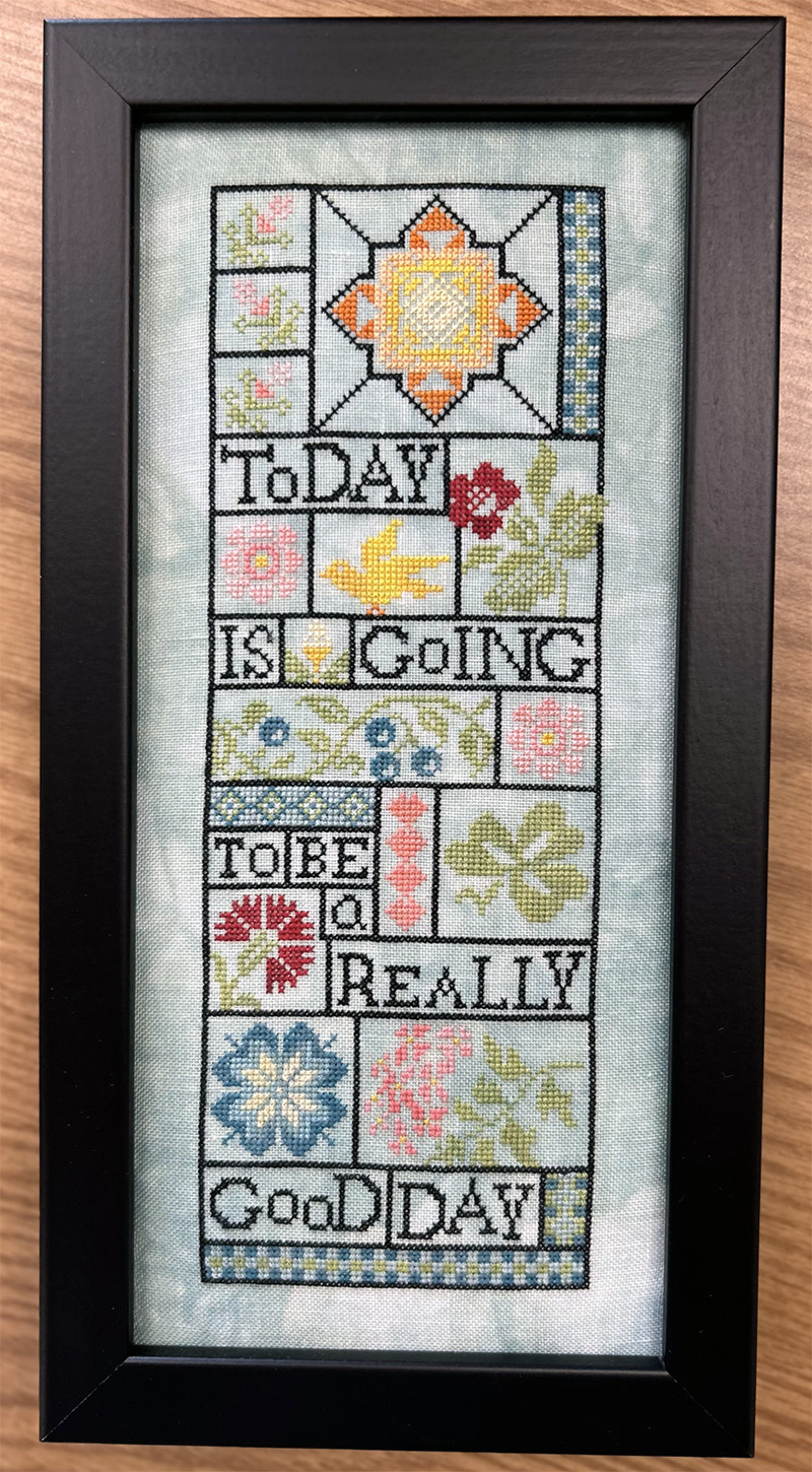 A Really Good Day - Cross Stitch Pattern