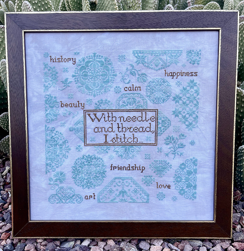 With Needle and Thread - Cross Stitch Pattern