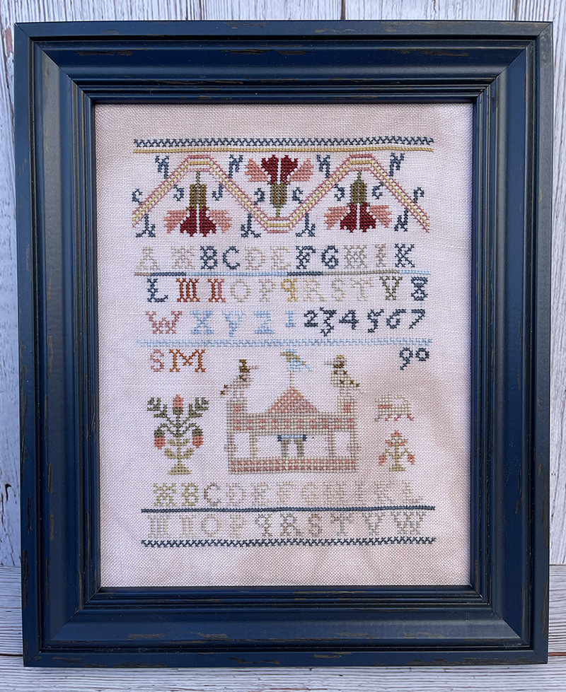 Birds on the Temple - Cross Stitch Pattern