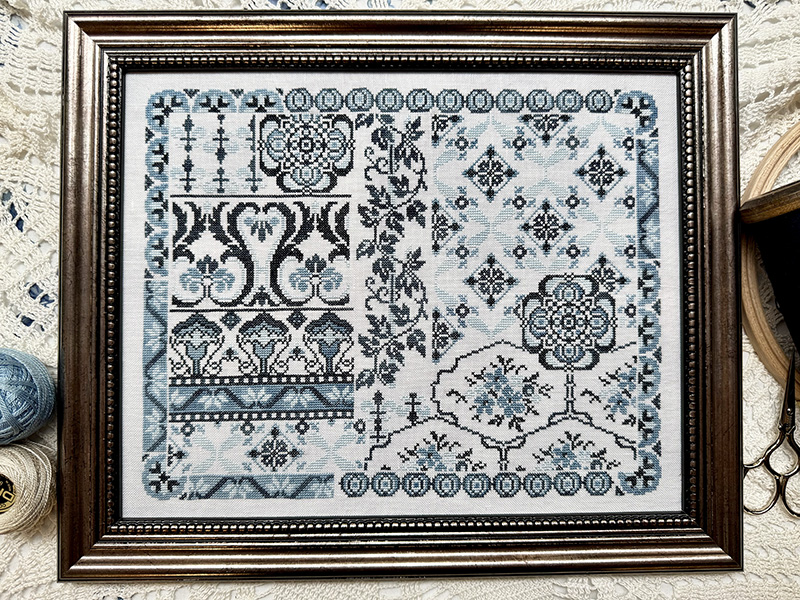 Blue Velvet - Cross Stitch Pattern