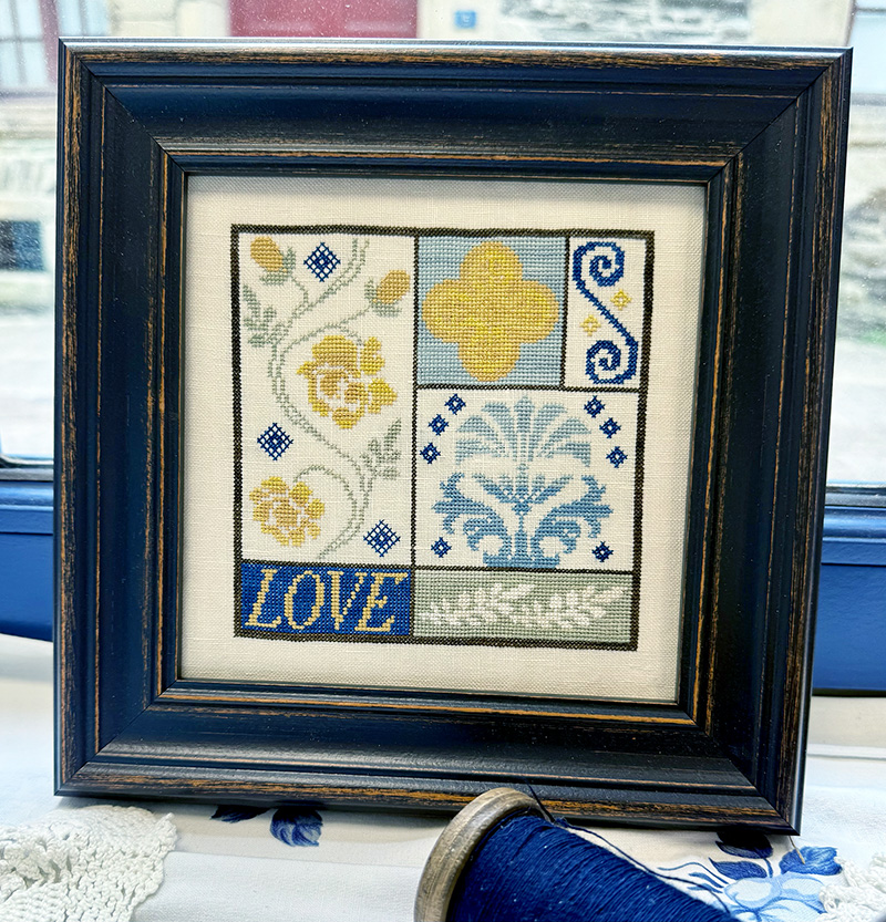Four Letter Words - Love - Cross Stitch Pattern