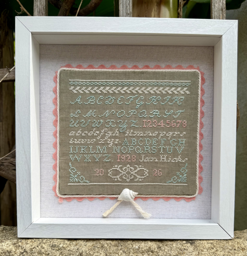 Make it Your Own Sampler - Cross Stitch Pattern, zoomed in. Select this picture to zoom back out.
