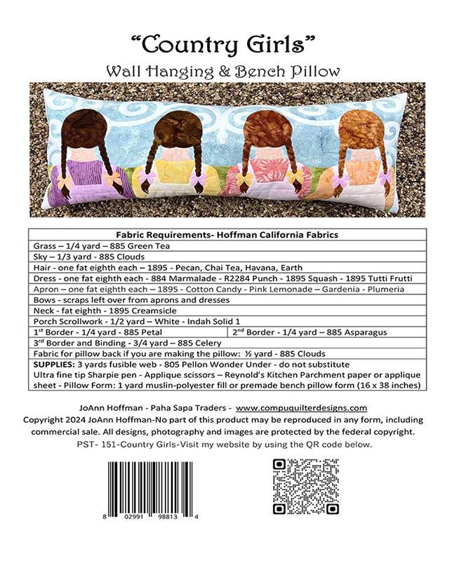 Country Girls - Sewing Pattern