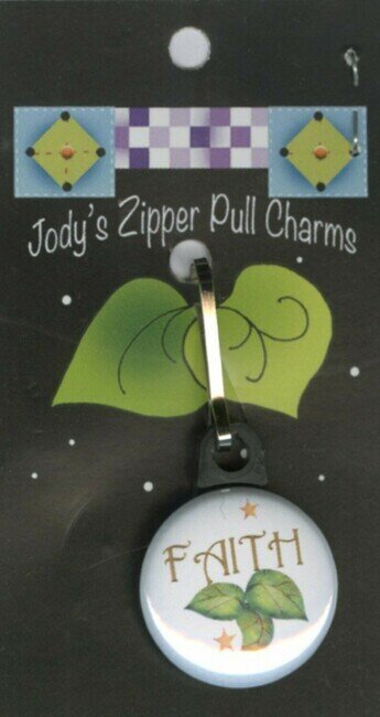 Faith - Zipper Pull Charm