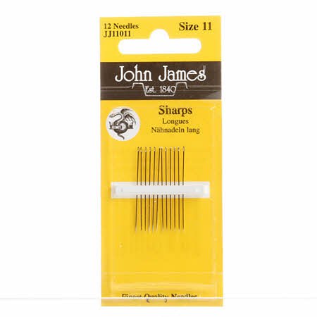 Sharps Hand Needles Size 11